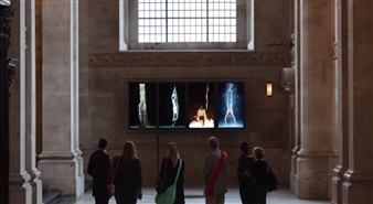 Bill Viola and Kira Perov talk about "Martyrs" at Saint Paul’s Cathedral
