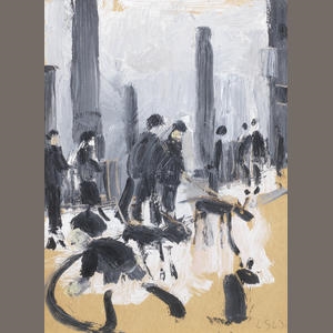 Works by talented footballer who chose art instead of football and painted John F. Kennedy, the Duke of Edinburgh and Pope Paul for sale at Bonhams