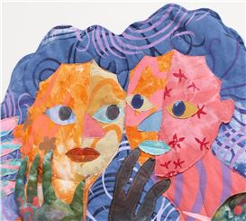 Floral Quilted Portraits by Maria A. Guzmán Capron Cultivate Care and Love