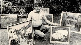 Unseen Works by Distinctive Artist to be Auctioned