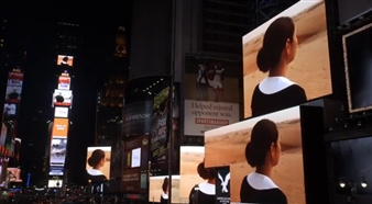 Isaac Julien’s “Playtime” at Times Square Art’s Midnight Moment