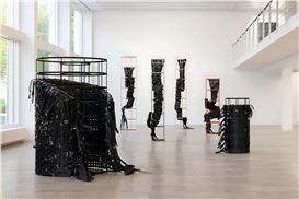 Hooks, Belts, and Reclaimed Words: Monica Bonvicini’s Brutal Grace at Capitain Petzel, Berlin