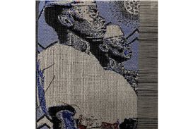 Tapestry of Black Britons exhibition at Arnolfini showcases a series of woven panels