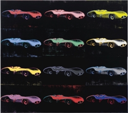 RELEASE: WARHOL’S LAST MASTERWORK Mercedes-Benz W 196 R Grand Prix Car (Streamlined Version, 1954), 1986, FROM THE DAIMLER ART COLLECTION 