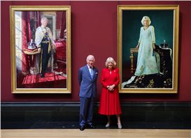 Coronation portrait of UK’s King Charles unveiled
