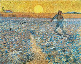 Van Gogh’s ‘Sower at Sunset’ Features in Pope Leo’s First General Address