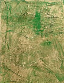 Gagosian Exhibits Ten New Paintings by Rudolf Stingel in London