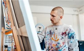 Moritz Jh: Painting Through Darkness, Finding Light