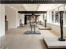 Alberto Giacometti and Huma Bhabha