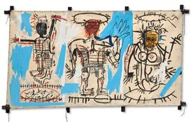 Basquiat's family portrait painting could bring $30m at Christie's auction