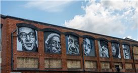 Son of War Poet 'Moved' by East London Murals