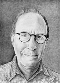 Jerry Saltz with Irving Sandler