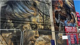 International Artist Designs New Castleford Mural