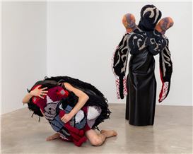 ‘I push carpet to the extreme’: The craft genius who makes tufted humanoid wearable sculptures