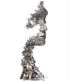 Stunning Sculptures Made from Scrap Metal Highlight the Creative Beauty of Being Resourceful