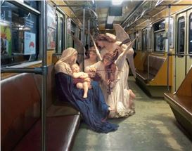 Artist Masterfully Merges Classical Art and Scenes of Urban Life in Digital Collages