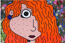 Poes takes viewers on a 'road trip' through imagination at Wallworks Gallery