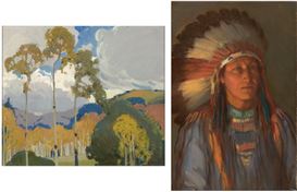 FBI Recovers Two Paintings Stolen from University of New Mexico Museum Forty Years Ago