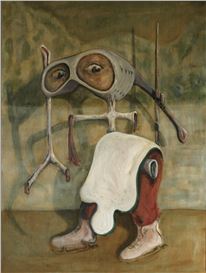 Latent Relics – a duo exhibition of new works by artists Dylan Doe and Jack Evans, curated by Jessica Wan.