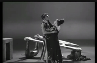 Martha Graham’s Night Journey, with Set Design by Isamu Noguchi