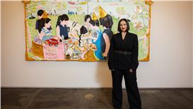 In Yvette Mayorga's Paintings, a Textured Canvas of First-Generation Life in Chicago