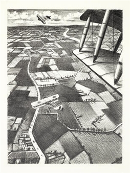 ETCHED IN OUR MEMORY: BONHAMS HOST EXHIBITION OF PRINTS BY BRITISH WAR ARTIST C.R.W. NEVINSON