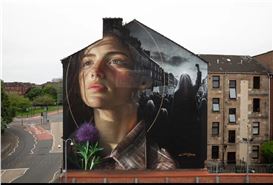 Glasgow Mural Honors Human Rights Activist and Celebrates Protesting for the Greater Good