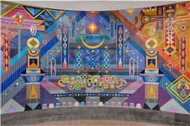 New Artwork Abstract Futures Maps a Journey at 42 St-Grand Central Station