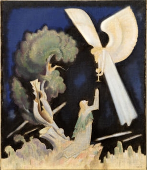 Prayer in the Mount of Olives, a masterwork of the Christian passion by the father of modern Greek painting leads Greek art sale