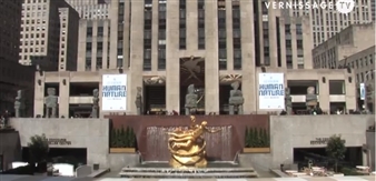 Ugo Rondinone: Human Nature / Rockefeller Plaza, New York