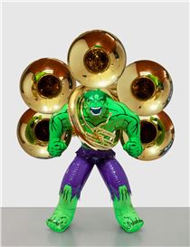 3 Jeff Koons Hulk Elvis Sculptures are heading to Frieze New York