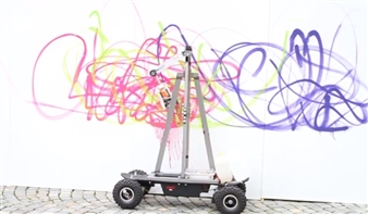 So Kanno and Takahiro Yamaguchi Discuss Their Graffiti-Making Robot