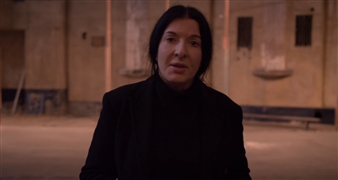 Marina Abramovic gives a virtual tour of the forthcoming MAI