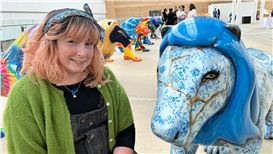 Creating Lion Helped Me Through Cancer, Artist Says