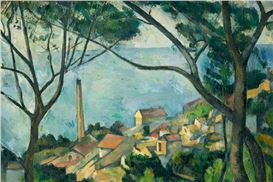 Cézanne at Jas de Bouffan