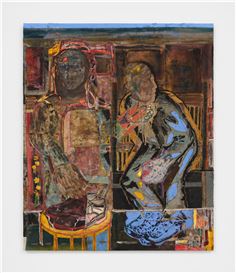 G.V. Rodriguez and Bennet Schlesinger at Sebastian Gladstone, New York