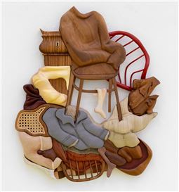 Homewares and Laundry Take on Lives of Their Own in Tobias Izsó’s Mixed-Media Sculptures