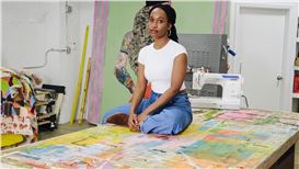 Tschabalala Self to Unveil Sculptural Embrace on Façade of New Museum