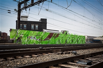 Art at High Speeds: Katharina Grosse’s "psychylustro"