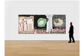 Rose Wylie's "When Found Becomes Given" at David Zwirner Explores Time and Narrative in Vibrant Paintings