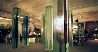 Eddie Brannon talks to Dustin Yellin about his creative influences in Red Hook