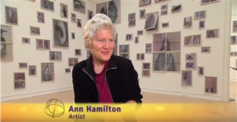 Ann Hamilton’s "the common SENSE"