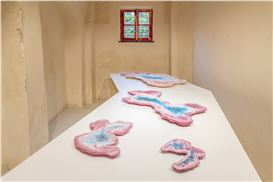 Nazgol Ansarinia “Lakes Drying, Tides Rising” at Raffaella Cortese Gallery, Albisola