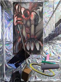 Pomegranate Flower Cake at Tick Tack, Antwerp