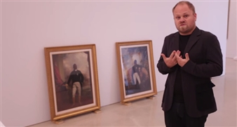 Curator, Tobias Ostrander and artist, Edouard Duval-Carrié give insight to “Caribbean: Crossroads of the World.”