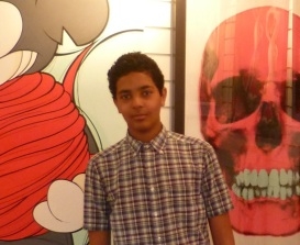 Teen curates urban art sale for charity