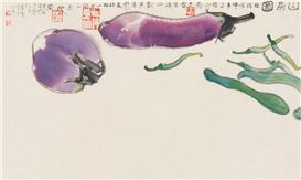 Minimalist Brushwork Creates Realm of Spirituality