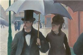 Masterpiece Story: Paris Street; Rainy Day by Gustave Caillebotte