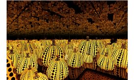 Yayoi Kusama's iconic Pumpkin Infinity Room returns to view this spring