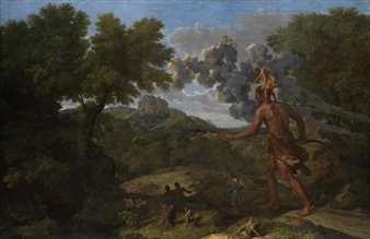 Seeing Blindness NICOLAS POUSSIN, “Blind Orion Searching for the Rising Sun”
